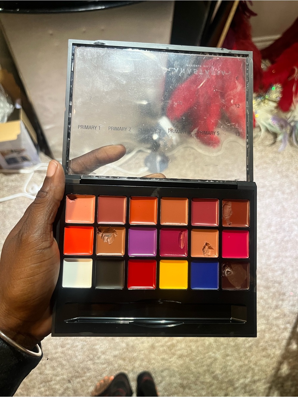 Multicolor Lip and Makeup Palette - 20 Shade Professional Set